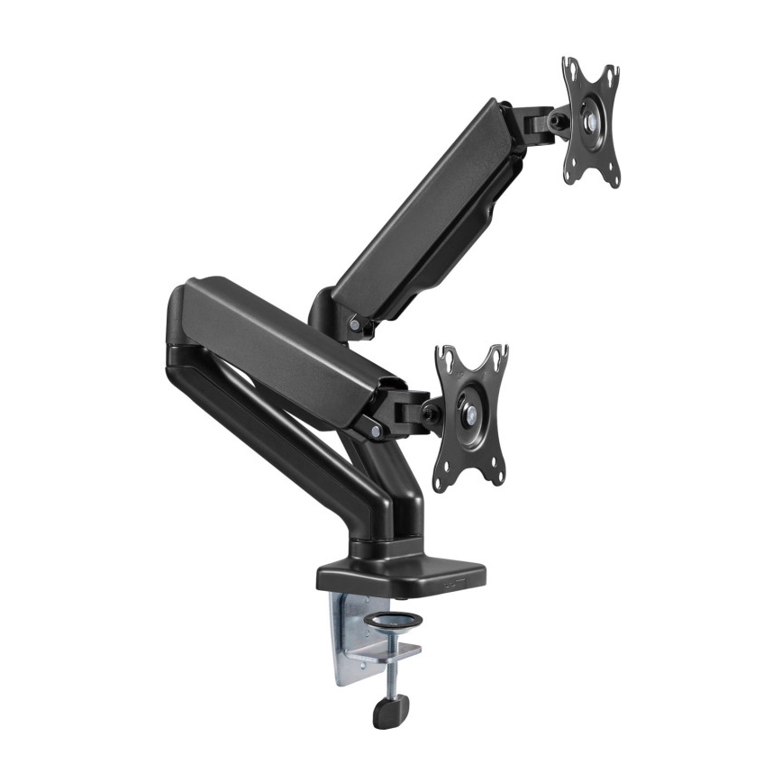 MK FLORIA MKF-21DP113S2 - Support réglable pour deux moniteurs 32 noir