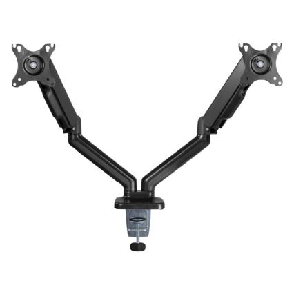 MK FLORIA MKF-21DP113S2 - Support réglable pour deux moniteurs 32 noir
