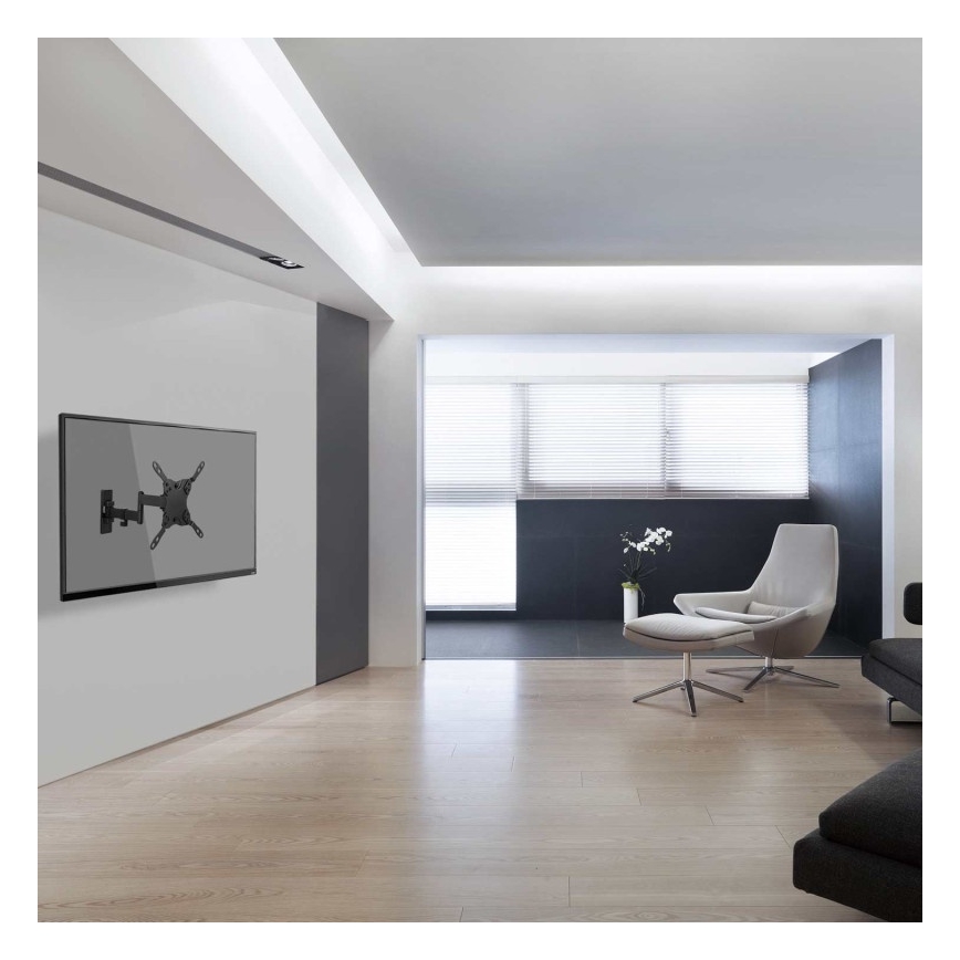 MK FLORIA MKF-21DP224 - Support mural TV articulé 46 noir