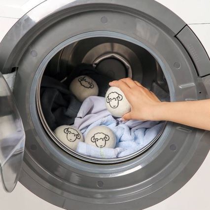 MK FLORIA MKF-23DRY03 - Boules de laine pour sèche-linge 3pcs