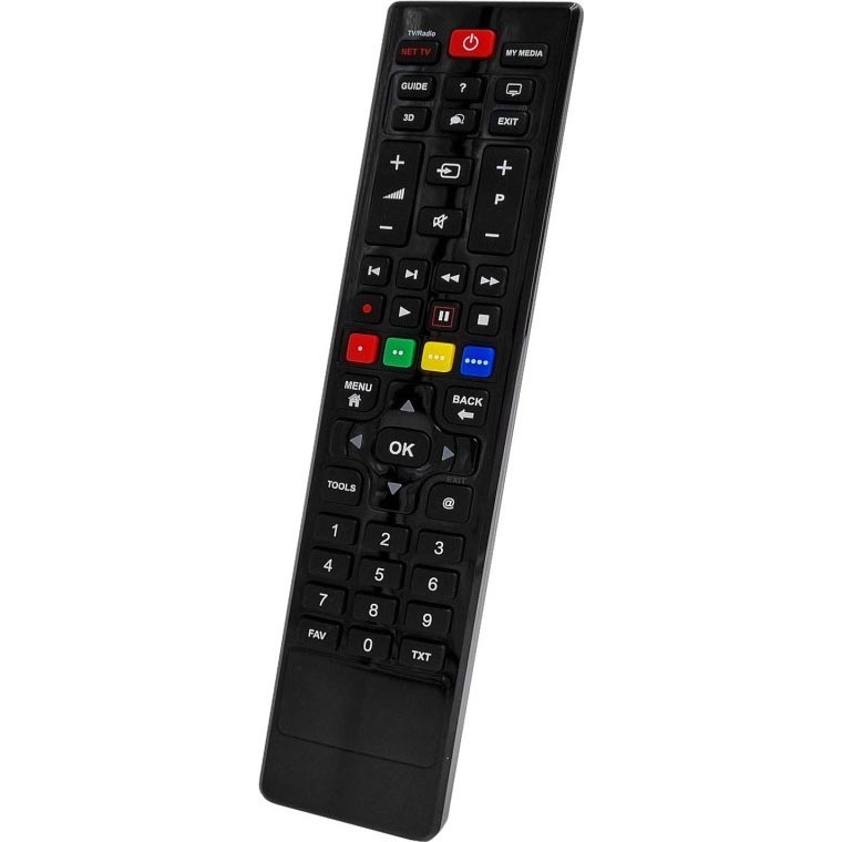 MK FLORIA Superior RC UNI TV Grundig - Télécommande de rechange pour TV de marque Grundig 2xAAA