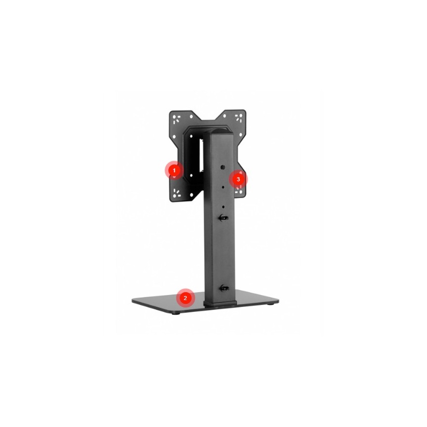MK FLORIA Superior SUPSTV019 - Support sur pied pour TV 23-43 noir