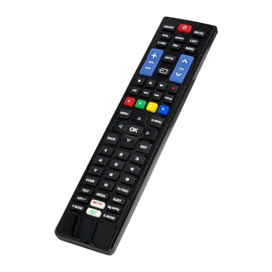 MK FLORIA Superior Télécommande UNI TV SAM/LG - Télécommande de rechange pour les marques de téléviseurs Samsung/LG 2xAAA