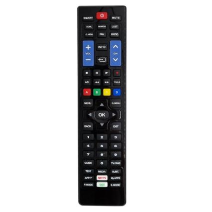 MK FLORIA Superior Télécommande UNI TV SAM/LG - Télécommande de rechange pour les marques de téléviseurs Samsung/LG 2xAAA