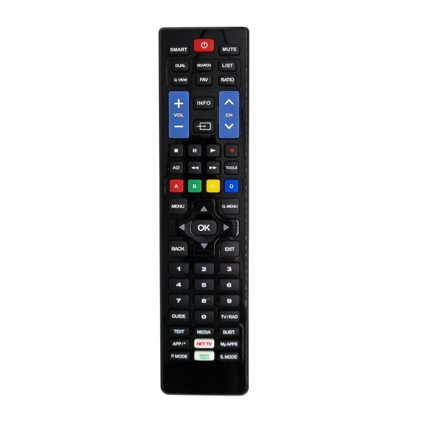 MK FLORIA Superior Télécommande UNI TV SAM/LG - Télécommande de rechange pour les marques de téléviseurs Samsung/LG 2xAAA
