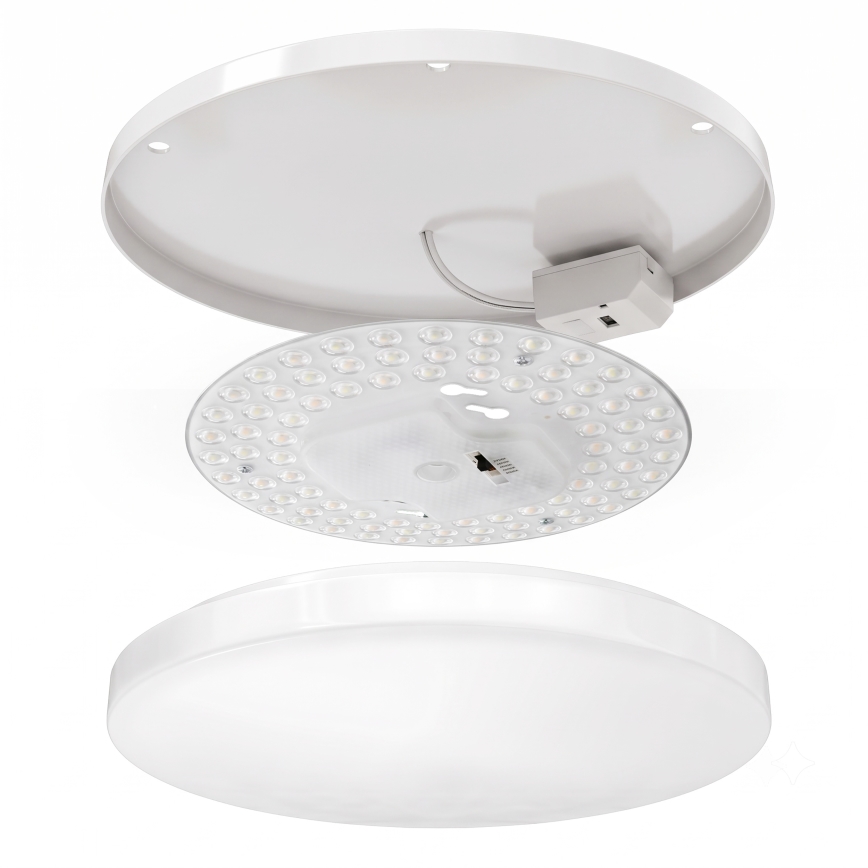 Module LED magnétique LED/18W/230V 2700–6500 K Ø 17 cm - Brilagi