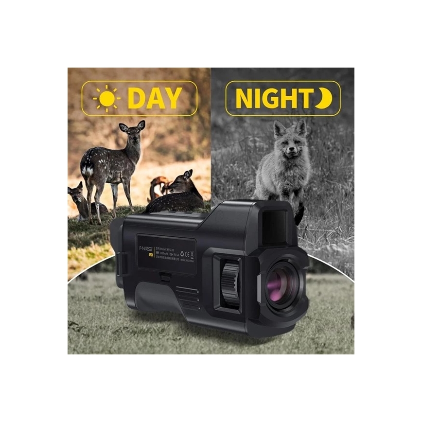 Monoculaire 6x25 à vision nocturne — batterie 2000 mAh