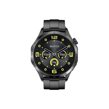 Montre connectée — batterie 270 mAh, NFC, IP57, noire