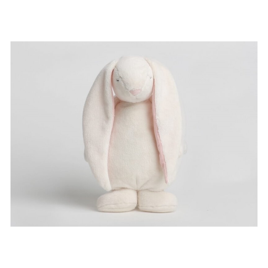 Moonie - Doudou avec mélodie et lumière 2.0 lapin powder