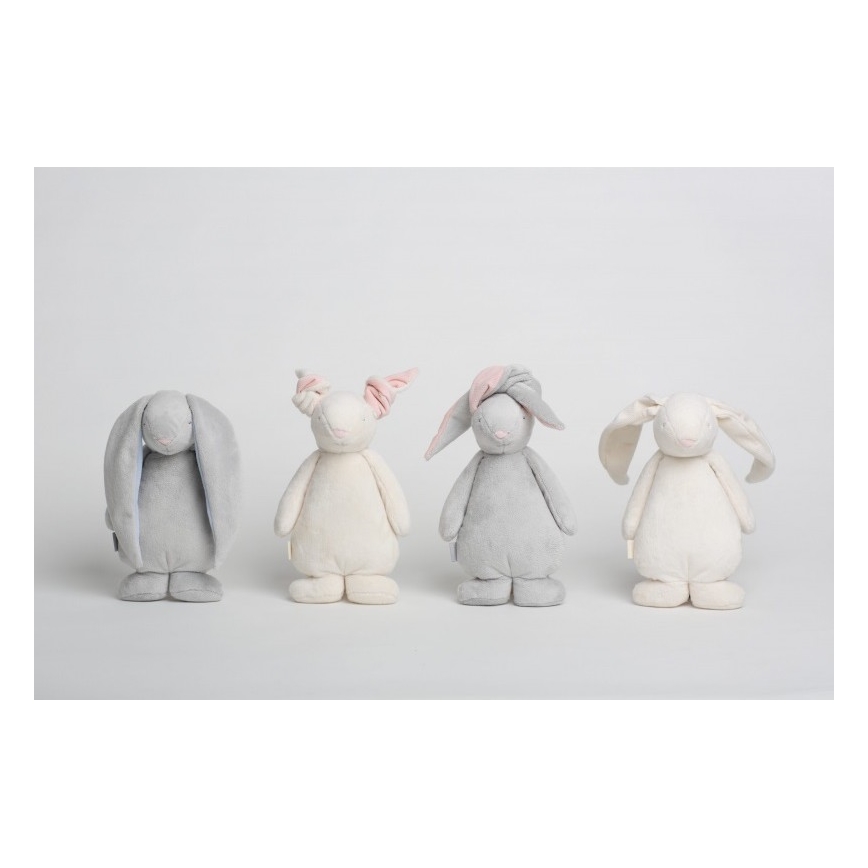 Moonie - Doudou avec mélodie et lumière lapin sky