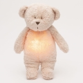 Moonie - Doudou avec mélodie et lumière ourson 2.0 organic rose