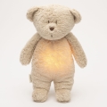 Moonie - Doudou avec mélodie et lumière ourson 2.0 organic sable