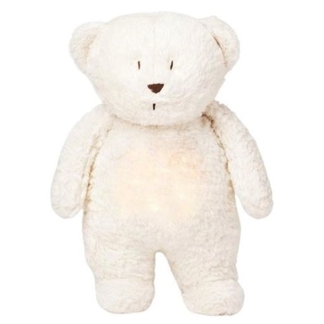 Moonie - Doudou ours polaire avec mélodie et lumière