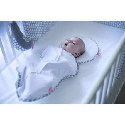 MOTHERHOOD - Nid d'ange Zip & swaddle CLASSICS 2,5-5 kg gris