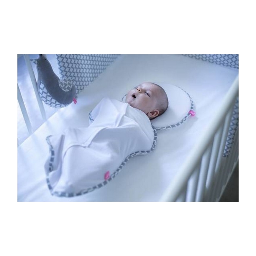MOTHERHOOD - Nid d'ange Zip & swaddle CLASSICS 2,5-5 kg gris
