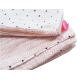 MOTHERHOOD - Parure de couette en mousseline de coton pour lit bébé Pro-Washed 2 pièces rose
