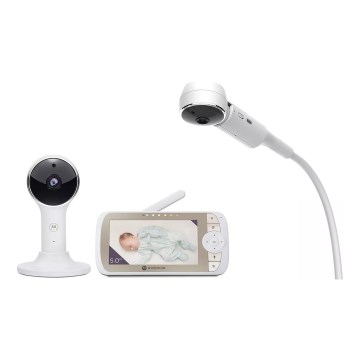 Motorola VM65X - Babyphone connecté et rechargeable Wi-Fi