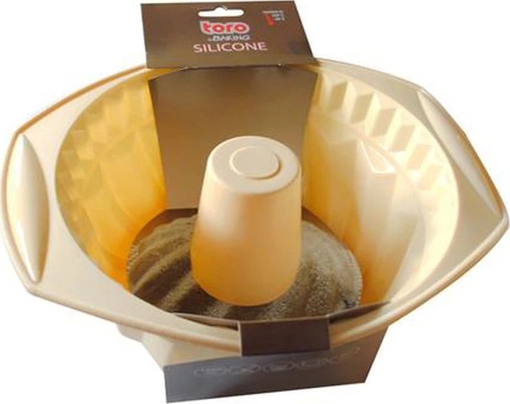 Moule à bundt en silicone TORO, couleur crème