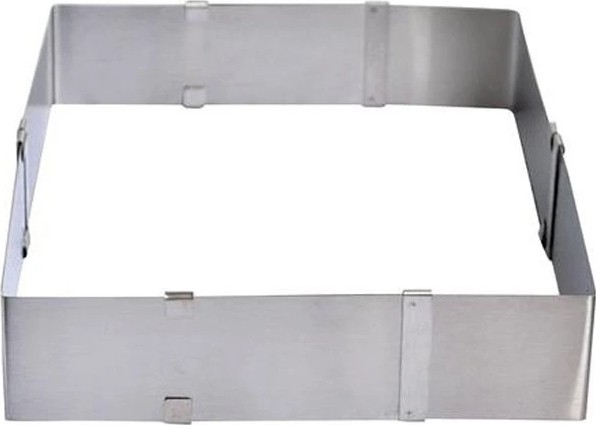 Moule à gâteau réglable TORO 16–28 cm en acier inoxydable