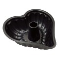 Moule à gâteau TORO en forme de cœur/noir