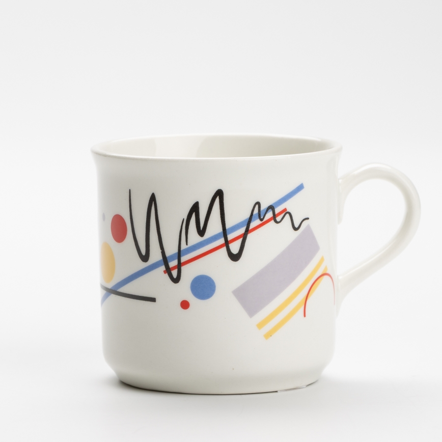 Mug en céramique avec impression blanche