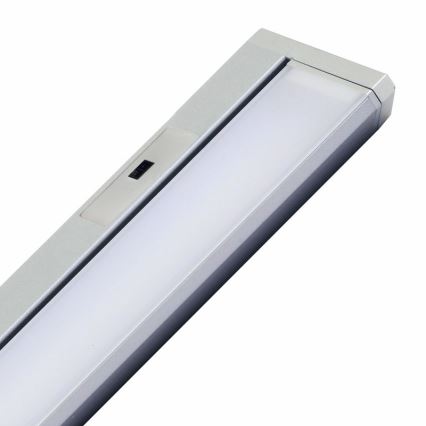 Müller-Licht - Éclairage sous meuble de cuisine avec un détecteur LIMON LED/10W/230V argenté
