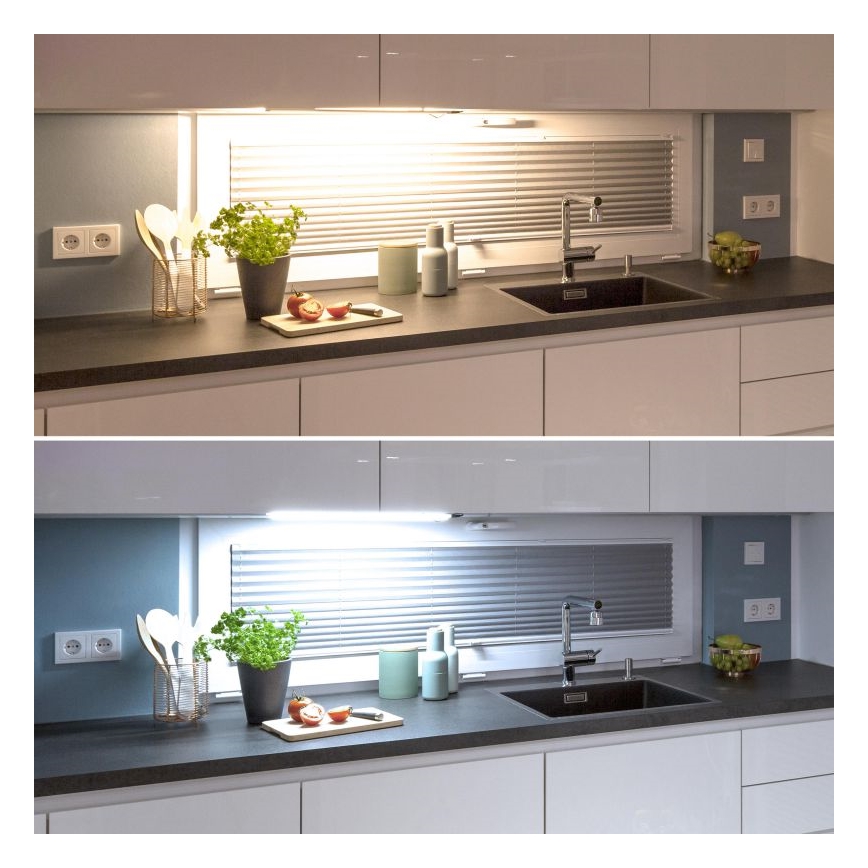 Müller-Licht - Luminaire LED sous-meuble dimmable avec détecteur de mouvement OLUS LED/11W/230V 3000/4000K