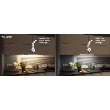 Müller-Licht - Luminaire LED sous-meuble dimmable avec détecteur de mouvement OLUS LED/11W/230V 3000/4000K