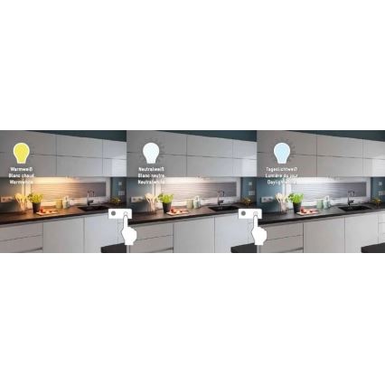 Müller-Licht - Réglette de cuisine avec détecteur CASSIA LED/8W/230V 3000/4000/6500K