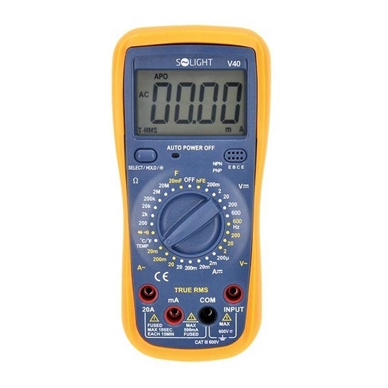 Multimètre 1x9V