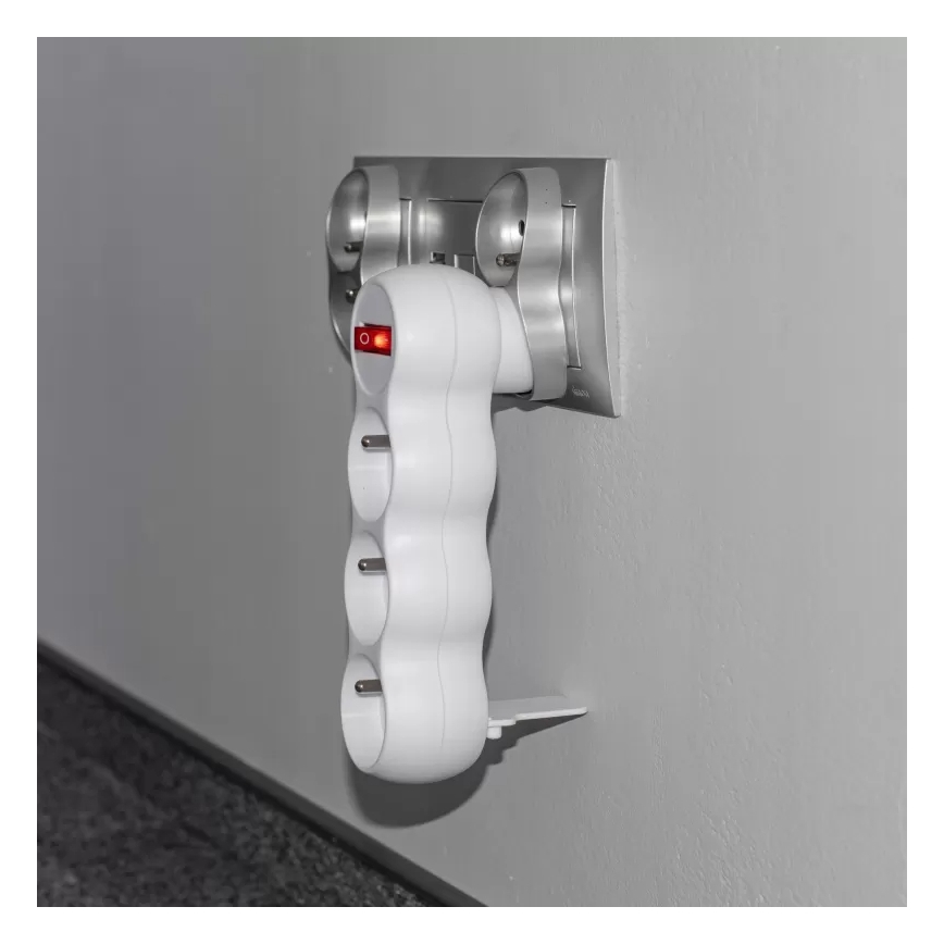 Multiprise 3 prises avec interrupteur