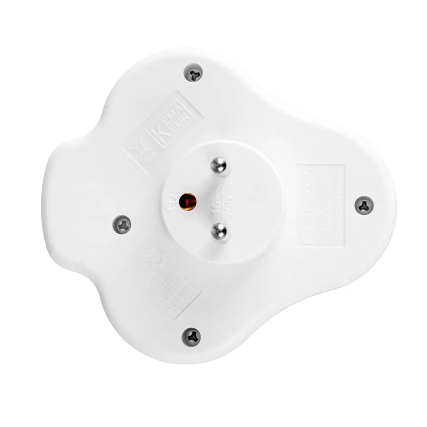 Multiprise avec interrupteur 2 prises + USB-C + USB-A