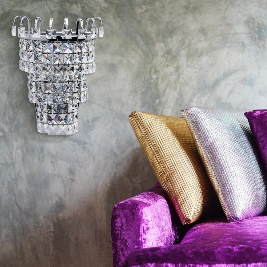 MW-LIGHT - Applique murale en cristal ADELARD 1xE14/60W/230V