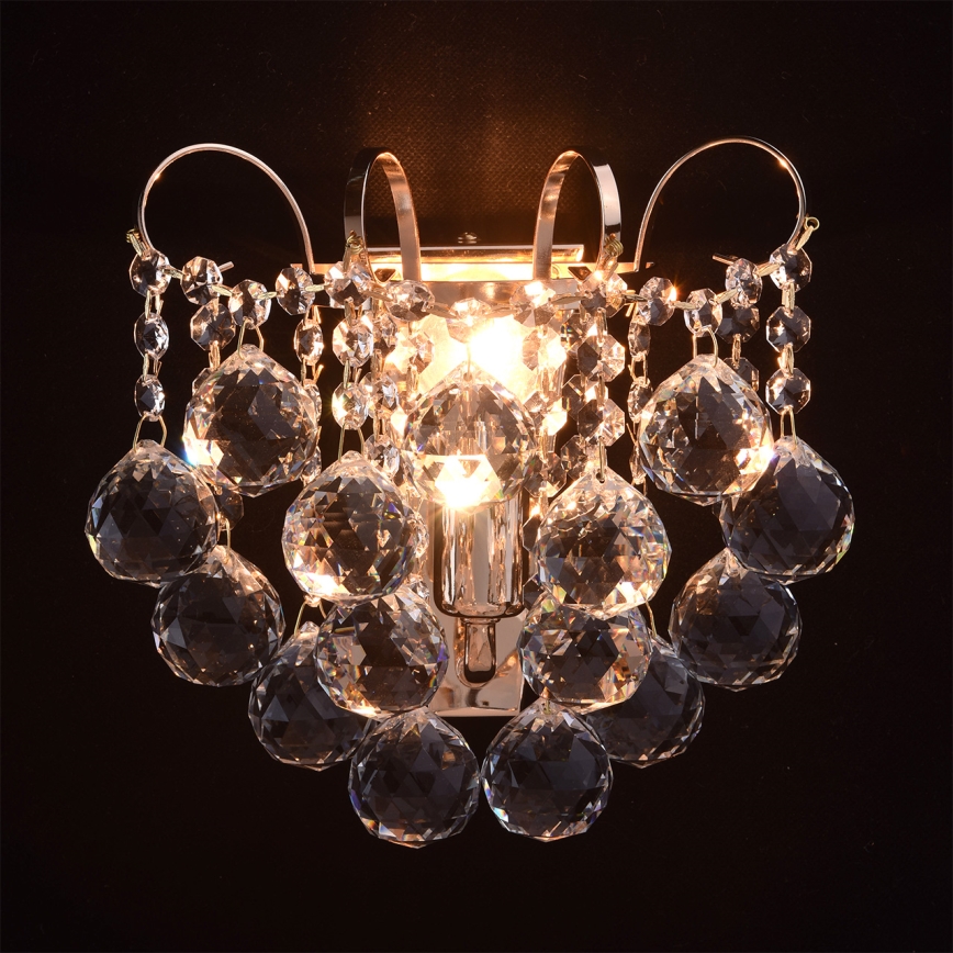 MW-LIGHT - Applique murale en cristal CRYSTAL 1xE14/60W/230V