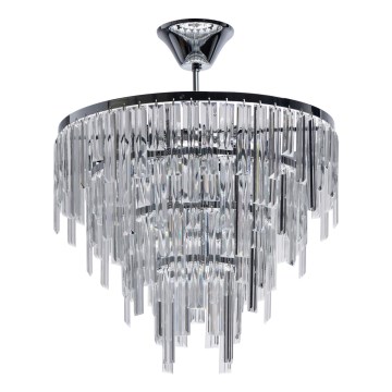 MW-LIGHT - Luste en cristal avec tige CRYSTAL 5xE14/60W/230V