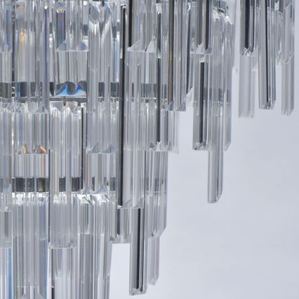 MW-LIGHT - Luste en cristal avec tige CRYSTAL 5xE14/60W/230V
