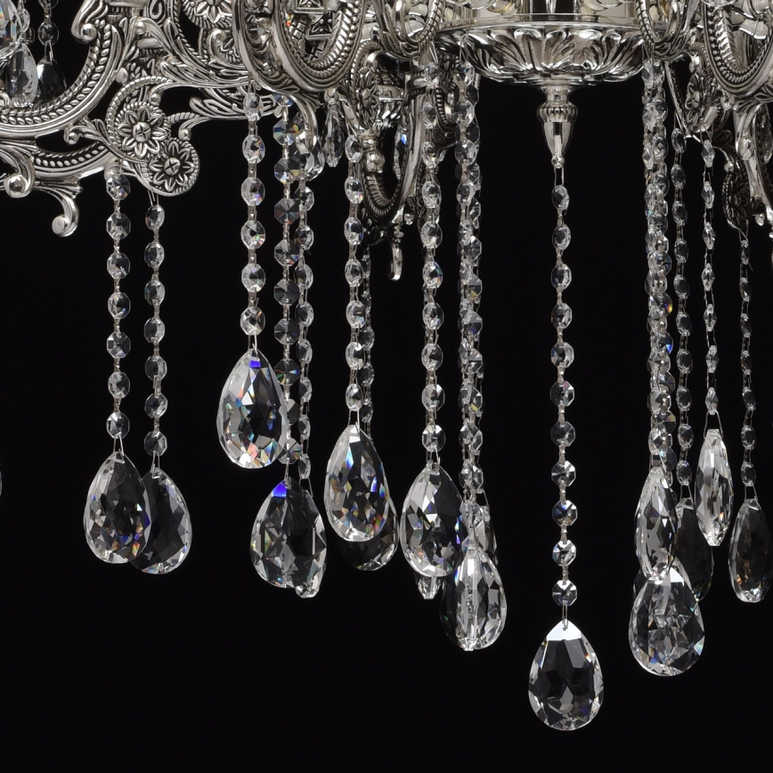 MW-LIGHT - Lustre en cristal avec fil CLASSIC 12xE14/40W/230V
