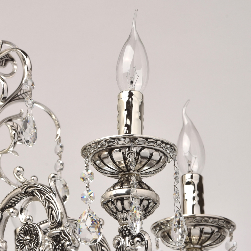 MW-LIGHT - Lustre en cristal avec fil CLASSIC 12xE14/40W/230V