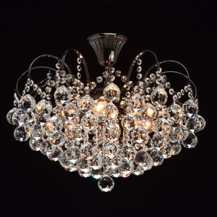MW-LIGHT - Lustre en cristal na tyči CRYSTAL 6xE14/60W/230V