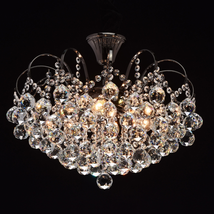 MW-LIGHT - Lustre en cristal na tyči CRYSTAL 6xE14/60W/230V
