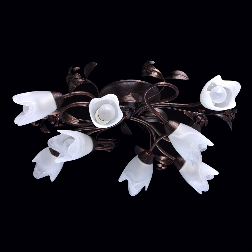 MW-LIGHT - Plafonnier COUNTRY 8xE14/40W/230V