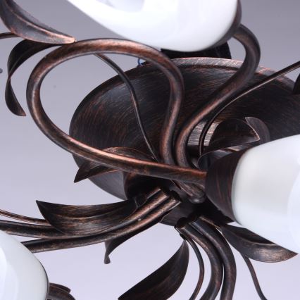 MW-LIGHT - Plafonnier COUNTRY 8xE14/40W/230V