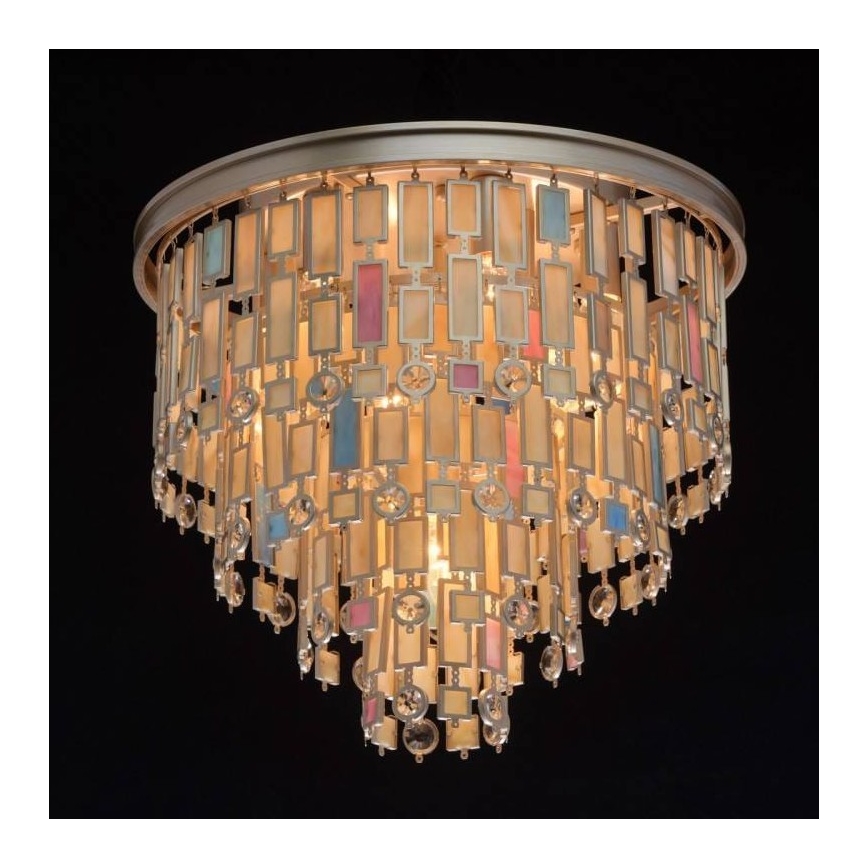 MW-LIGHT - Plafonnier en cristal CENTER 7xE14/40W/230V