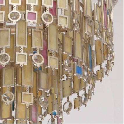 MW-LIGHT - Plafonnier en cristal CENTER 7xE14/40W/230V