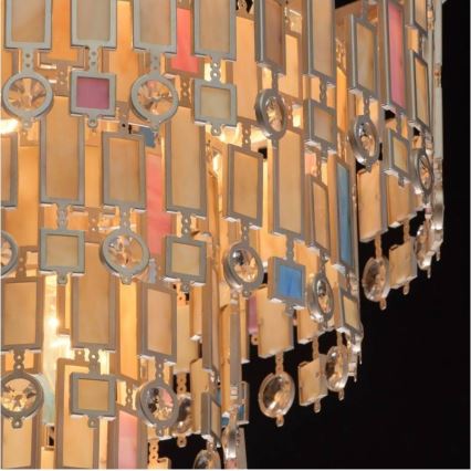 MW-LIGHT - Plafonnier en cristal CENTER 7xE14/40W/230V