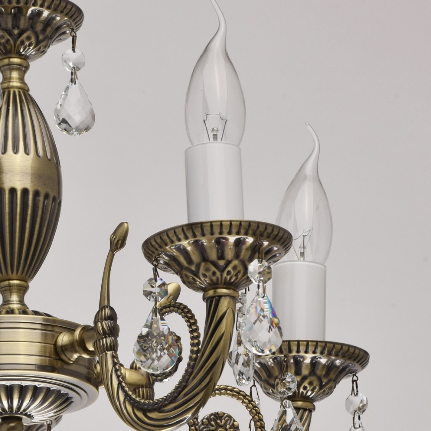 MW-LIGHT - Suspension avec chaîne CLASSIC AURORA 5xE14/60W/230V