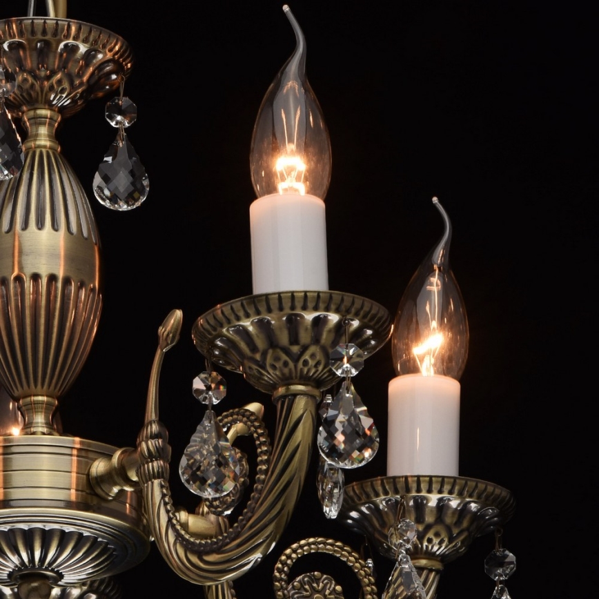 MW-LIGHT - Suspension avec chaîne CLASSIC AURORA 5xE14/60W/230V