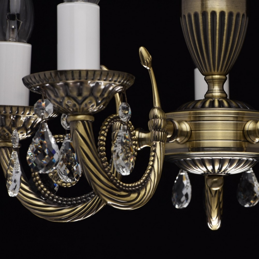 MW-LIGHT - Suspension avec chaîne CLASSIC AURORA 5xE14/60W/230V