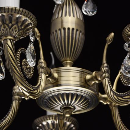 MW-LIGHT - Suspension avec chaîne CLASSIC AURORA 5xE14/60W/230V