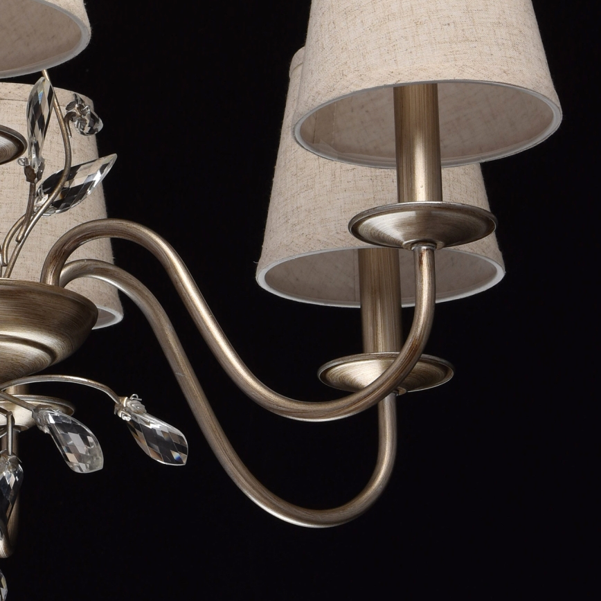 MW-LIGHT - Suspension avec chaîne ELEGANCE 6xE14/60W/230V